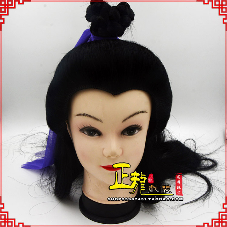 唐河小生头套董永头套古装假发青年头套