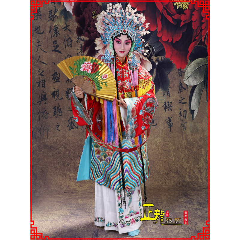 唐河凤袍杨贵妃贵妃醉酒 软绉团凤女蟒