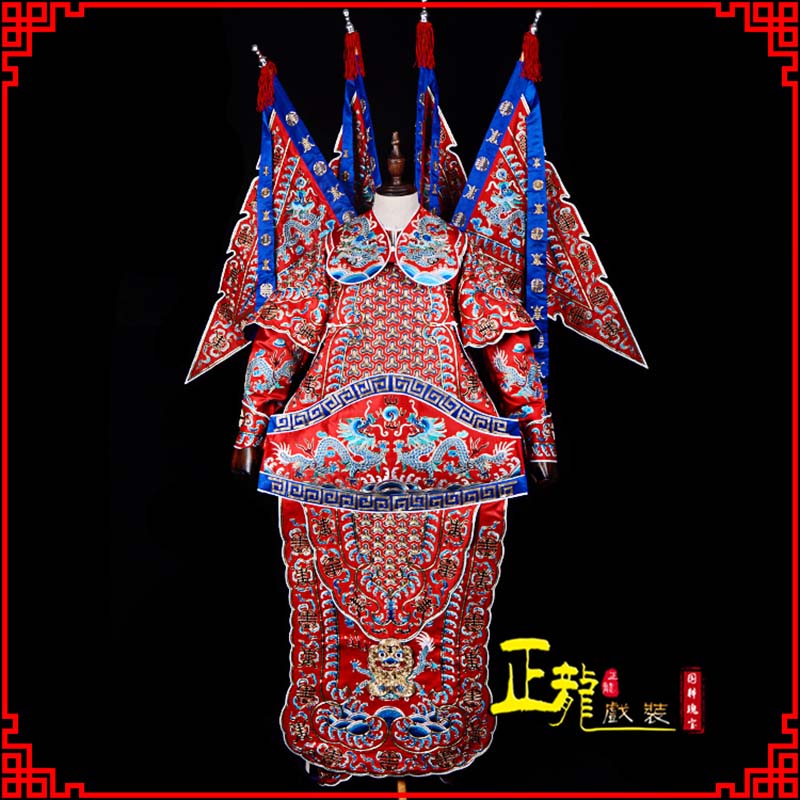 唐河武生戏服戏曲武将靠